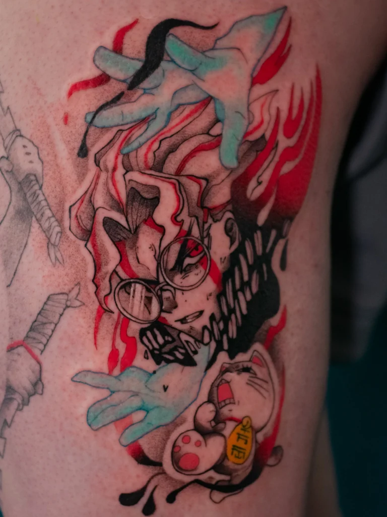 dandadan okarun tattoo sheffield