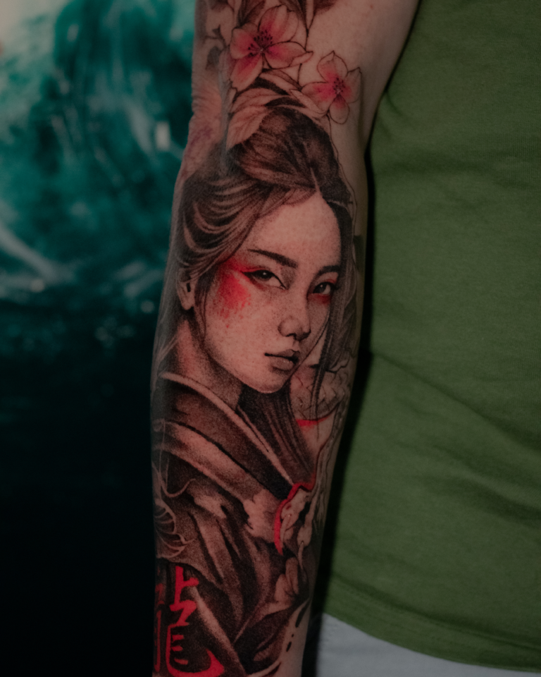 geisha tattoo sheffield